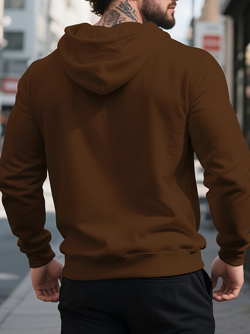 Men's Trendy Casual Three-Piece Set Fashion Hoodie.