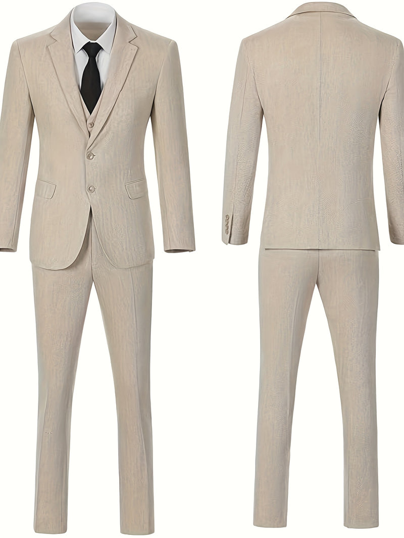 Wool Blend Herringbone Tweed.