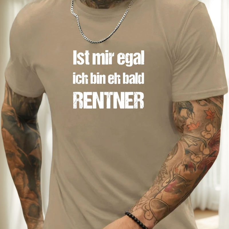 Men's German Slogan T-Shirt.
