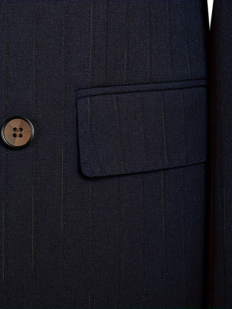 2pcs Men's Suit Set Includes Jacket + Trousers Only