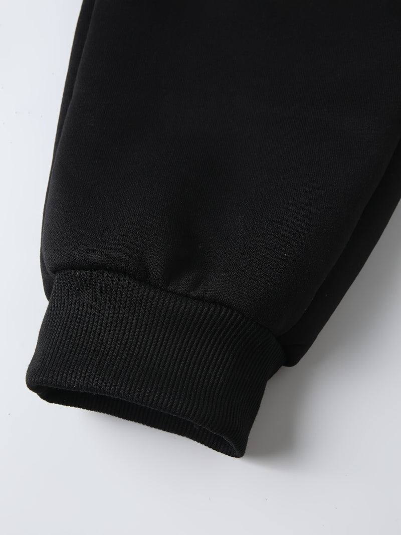 Men's Casual Sports Two-Piece Set Includes a Hooded Sweatshirt And Pants.