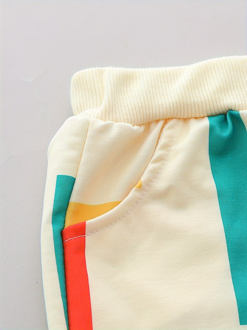 Baby Boys And Girls Autumn Spring Fashion Colorful.