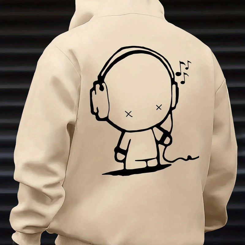 Men's Hooded Sweatshirt.