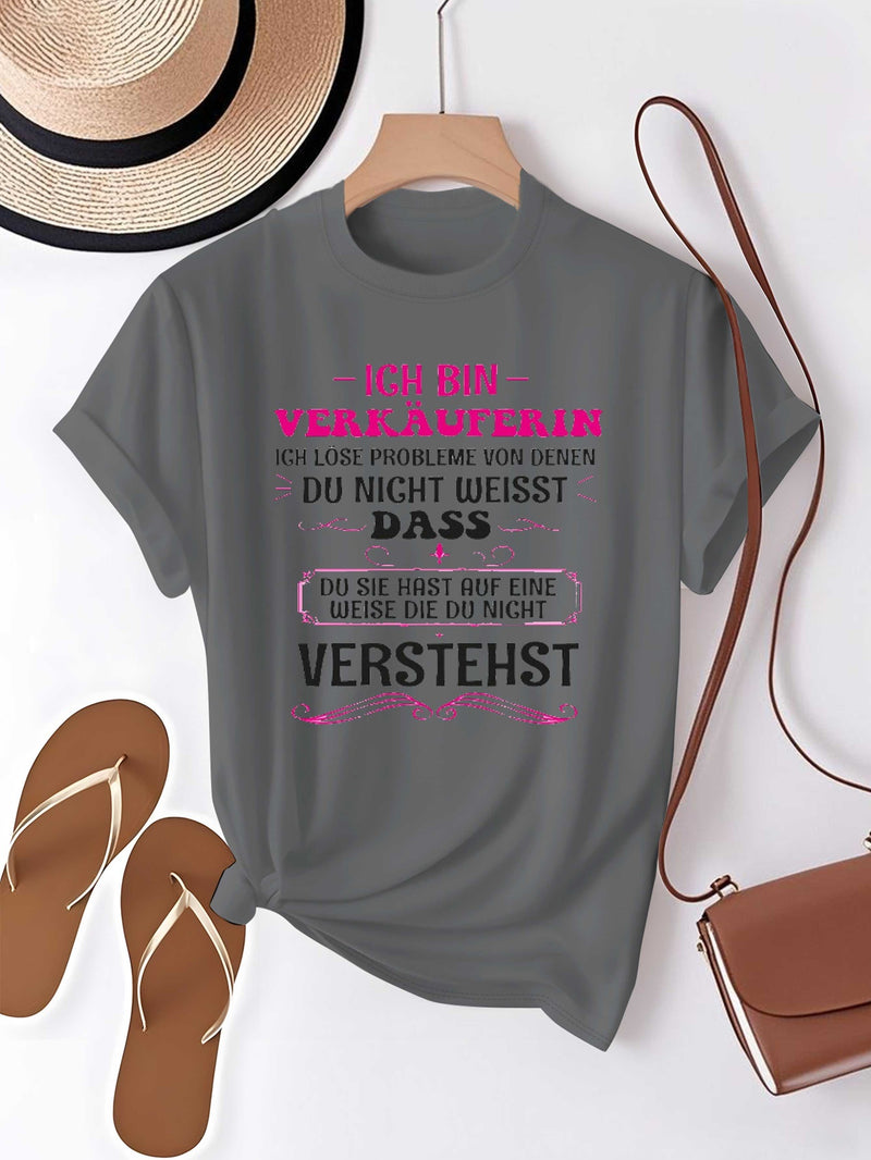 Women's Pure Comfortable T-shirt.