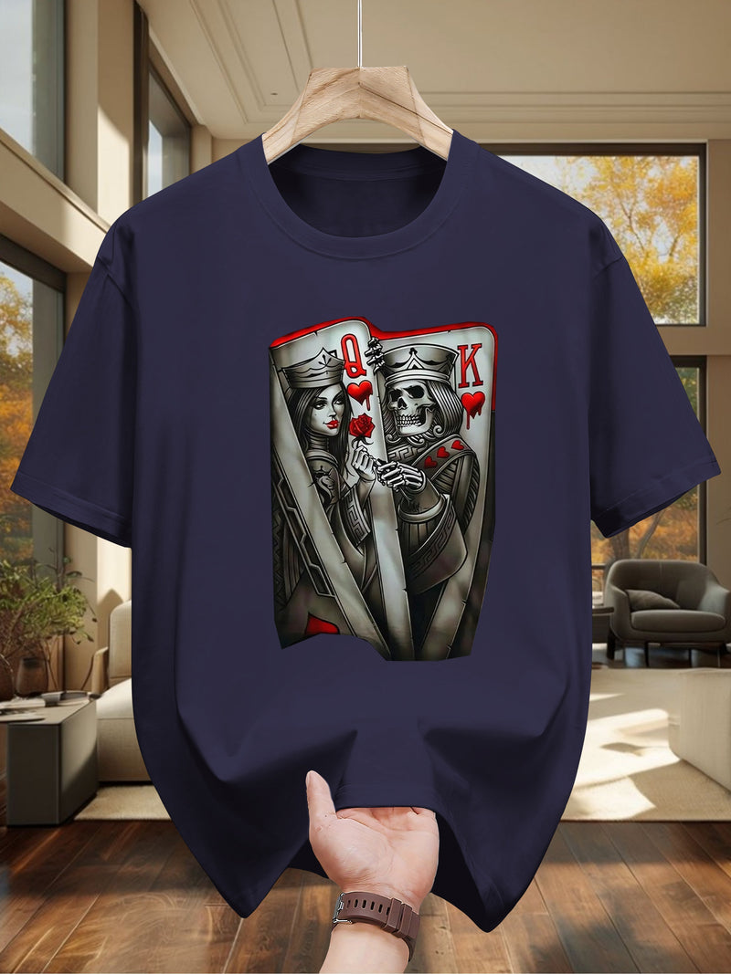 Men’s Cotton Short-Sleeve T-Shirt.