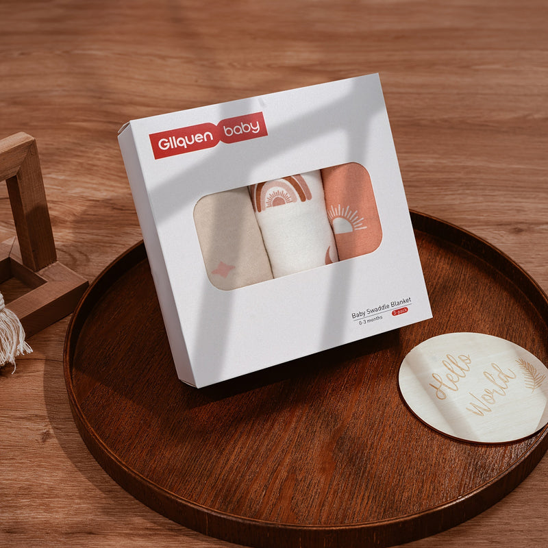 Baby Swaddle Sacks, 3-Pack Newborn Swaddle Wrap.