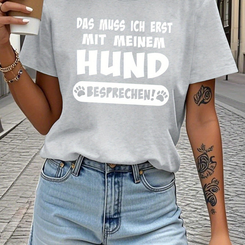 Women's Pure Cotton T-Shirt.