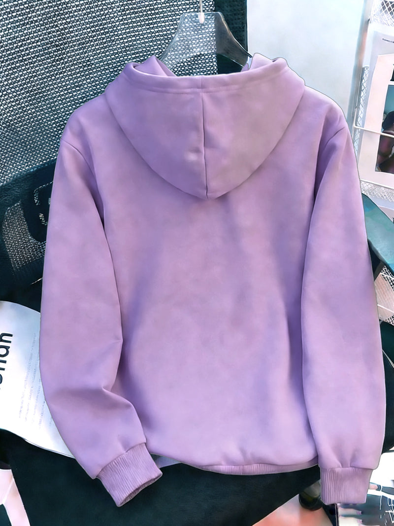 Women's Hooded Sweatshirt with Pocket.