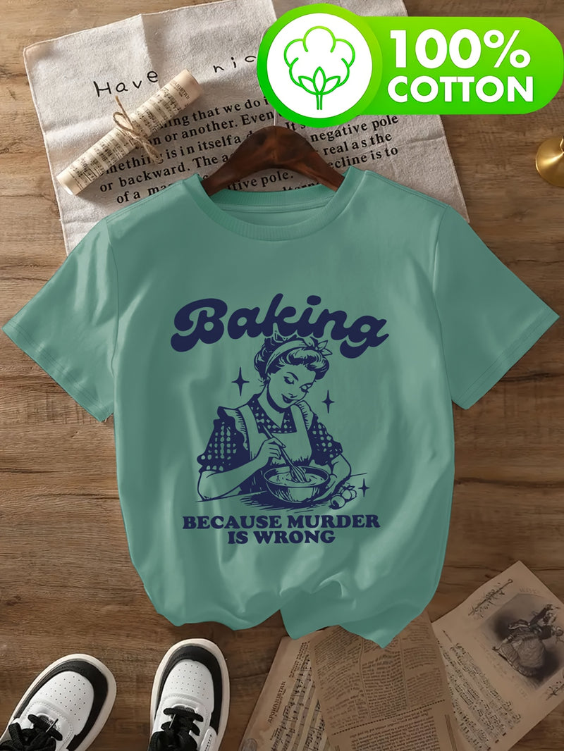 Women's Fashion Pure T-Shirt.