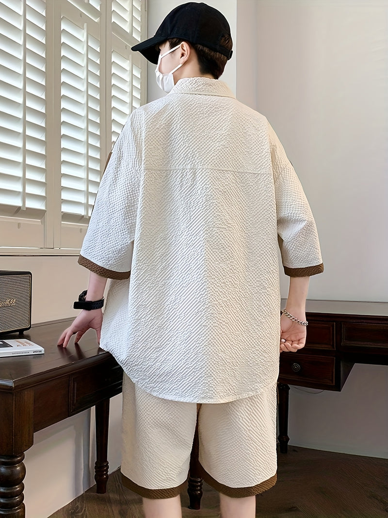 Men's Casual Two-Piece Set for Summer.