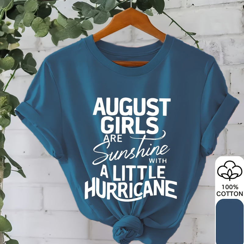 Women's Turquoise T-Shirt.