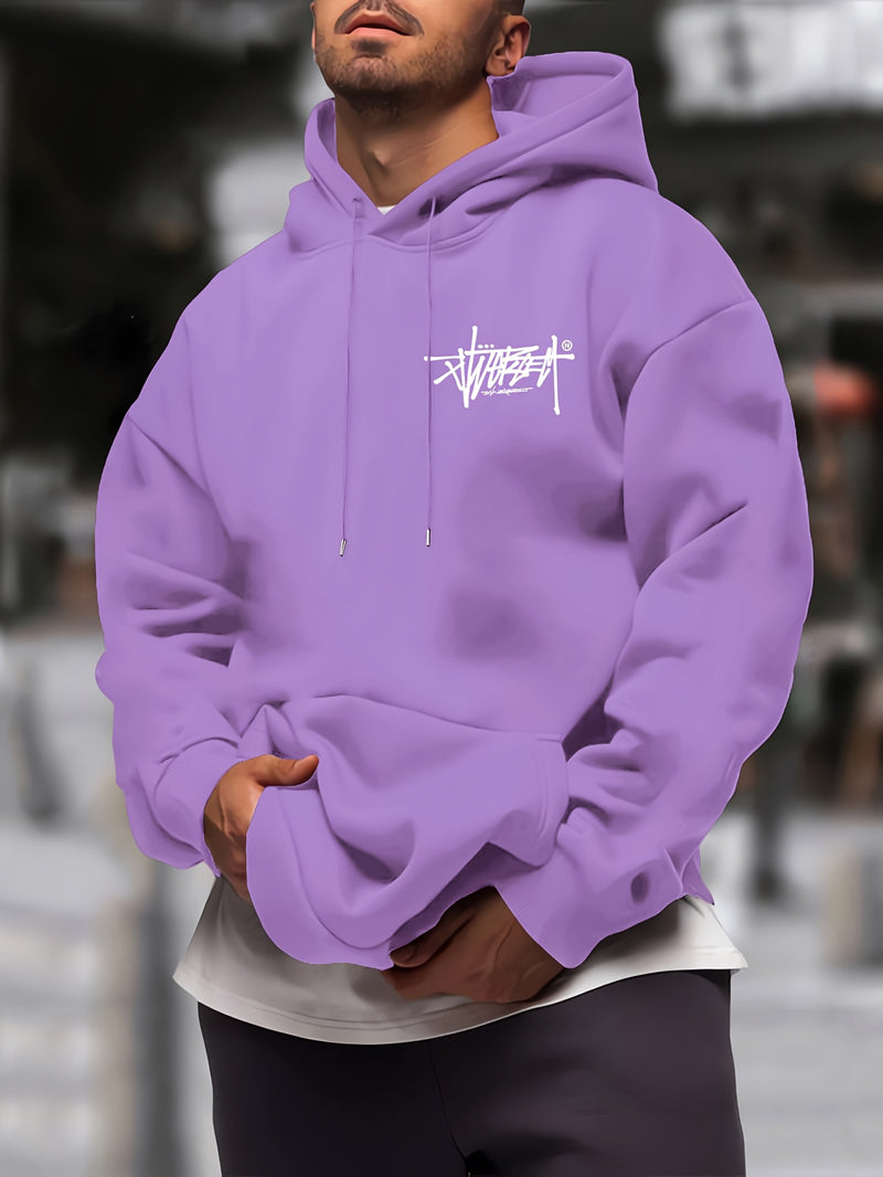 Men's Trendy Autumn-Winter Hooded Sweatshirt.