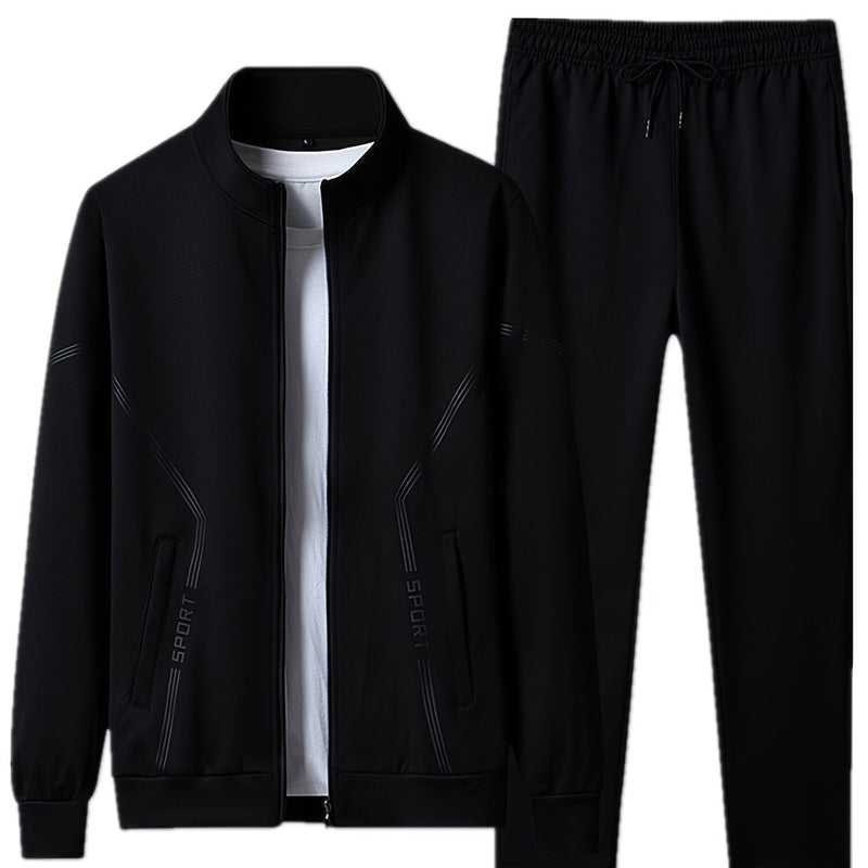 Men's Sportswear Set for Spring And Autumn Casual Outfit.