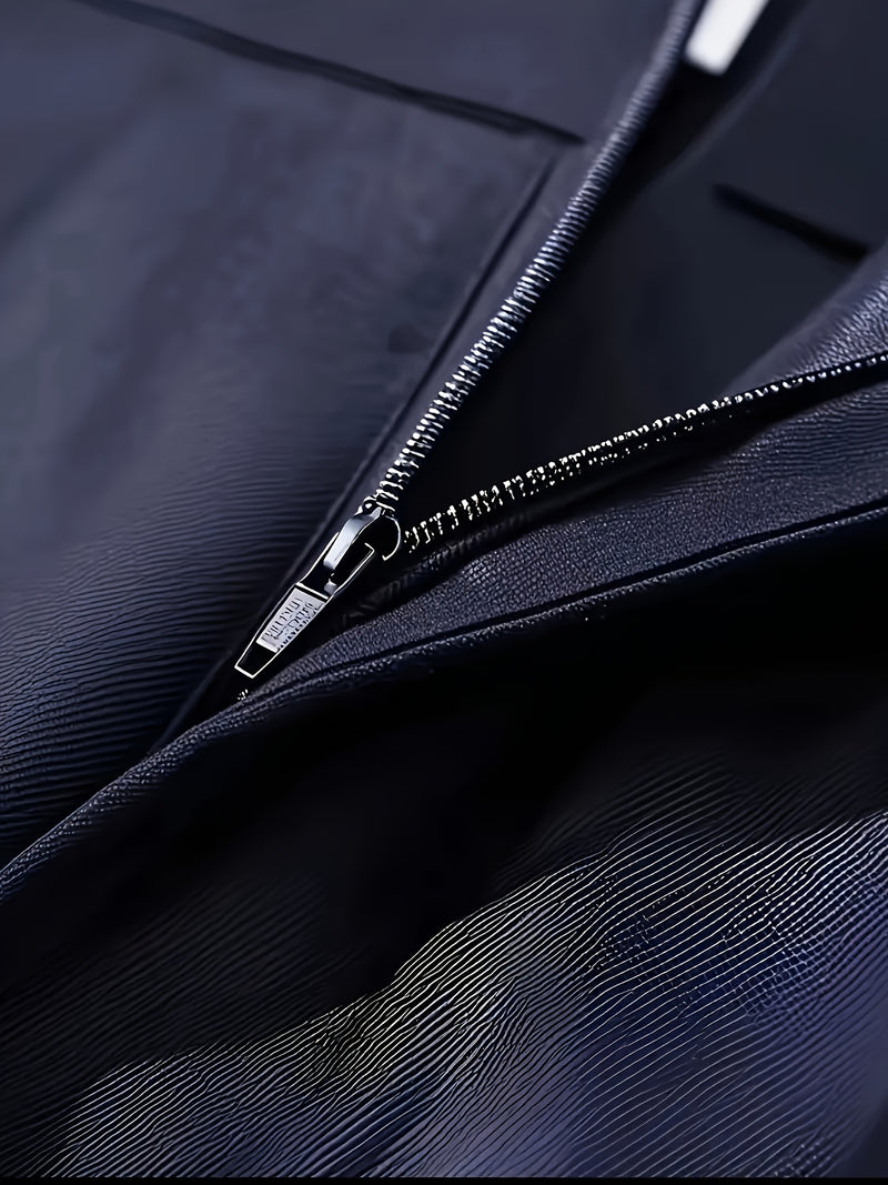 Men's 3pcs Suit Set, Including a Blazer, Vest, And Trousers.