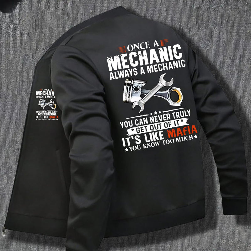 American Casual Stand-up Collar Sweatshirt Jacket for Men, Spring/autumn.