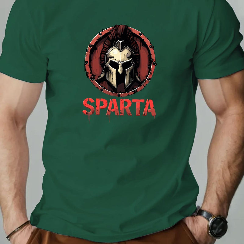 Men's Casual Crew Neck Short Sleeve T-Shirt.