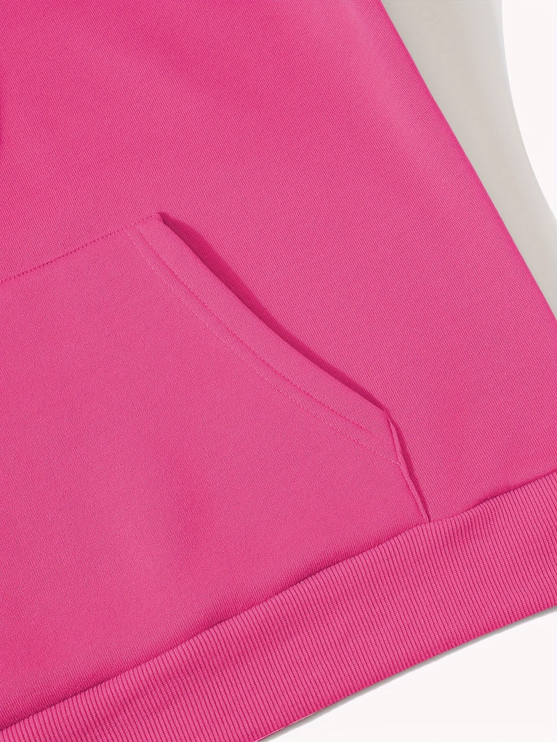 Women's casual hoodie for swear. Fall/winter style with long sleeves.