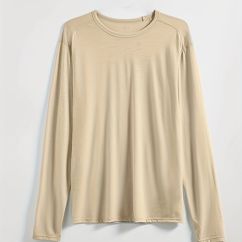 Men's Outdoor Quick-Dry Base Layer for Running, Made of Velvet Velvet.