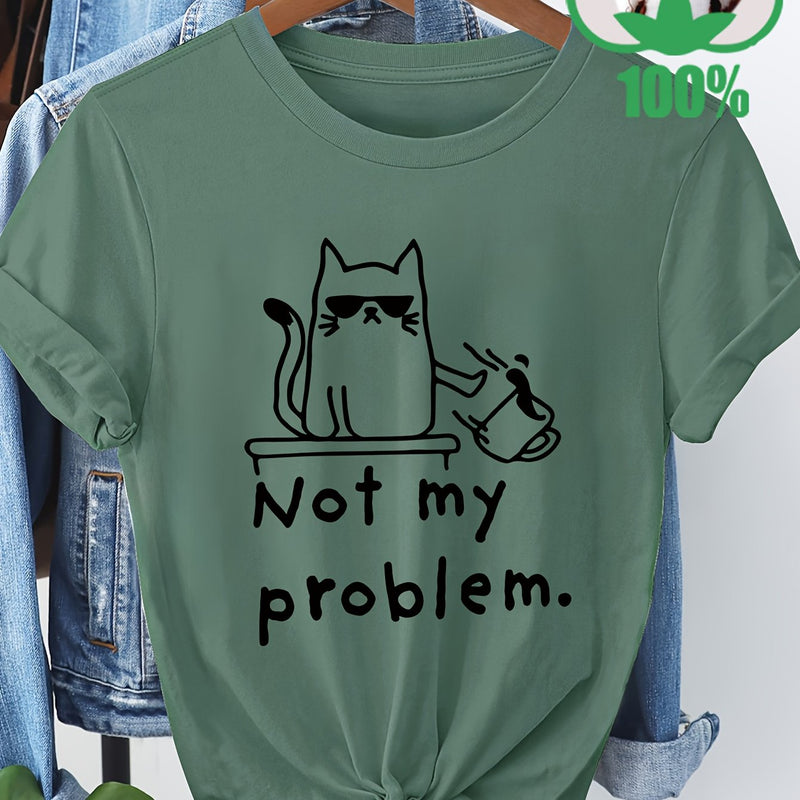 Women’s Short-Sleeve Round Neck T-Shirt.