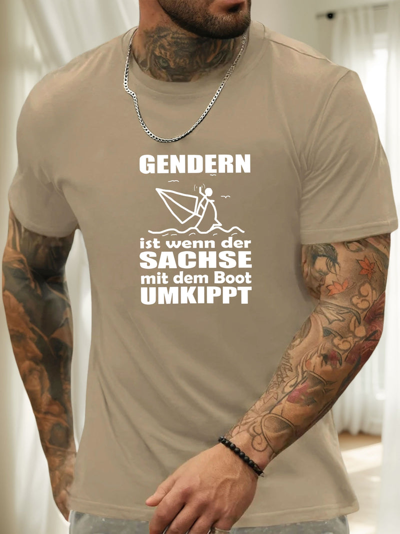 Men's Summer Casual Short-Sleeve T-Shirt.