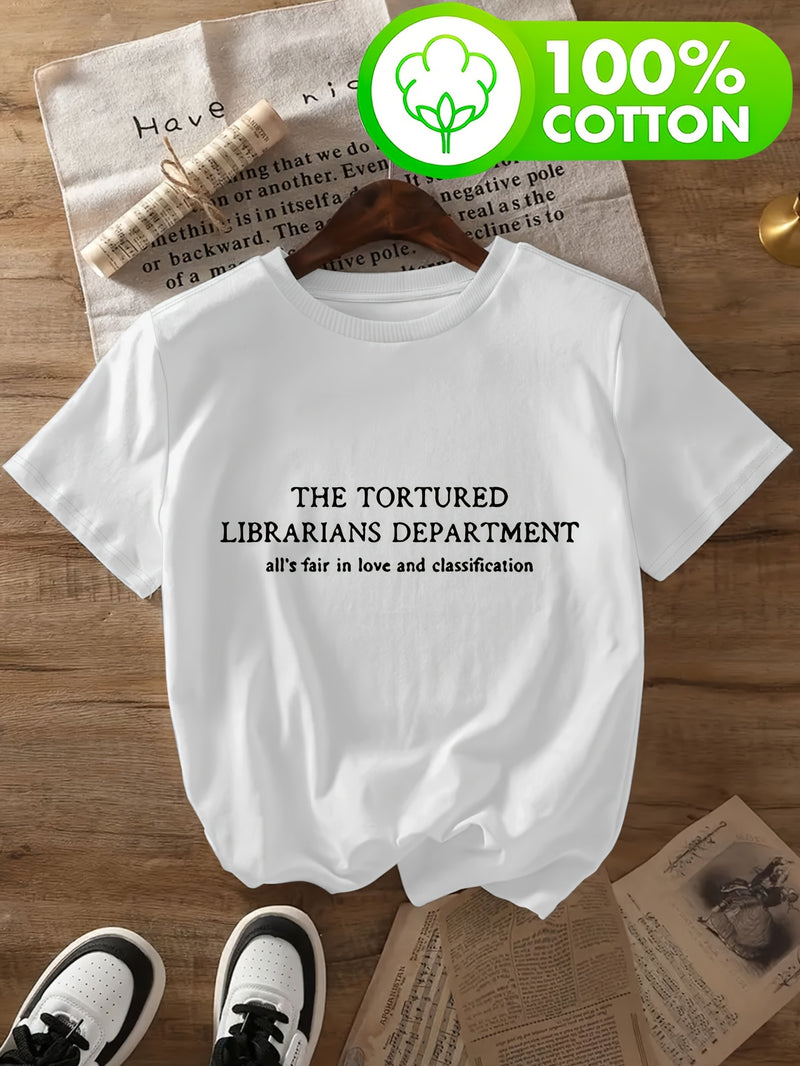 Women's T-Shirt with Short Sleeves.