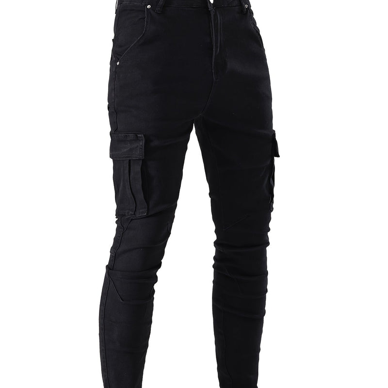 Men's Cargo Jeans.