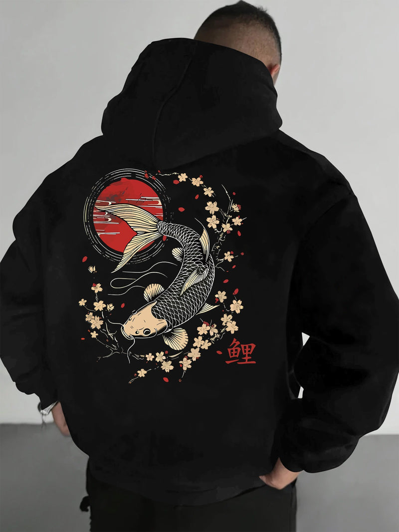 Men's Hooded Sweatshirt Fashionable.