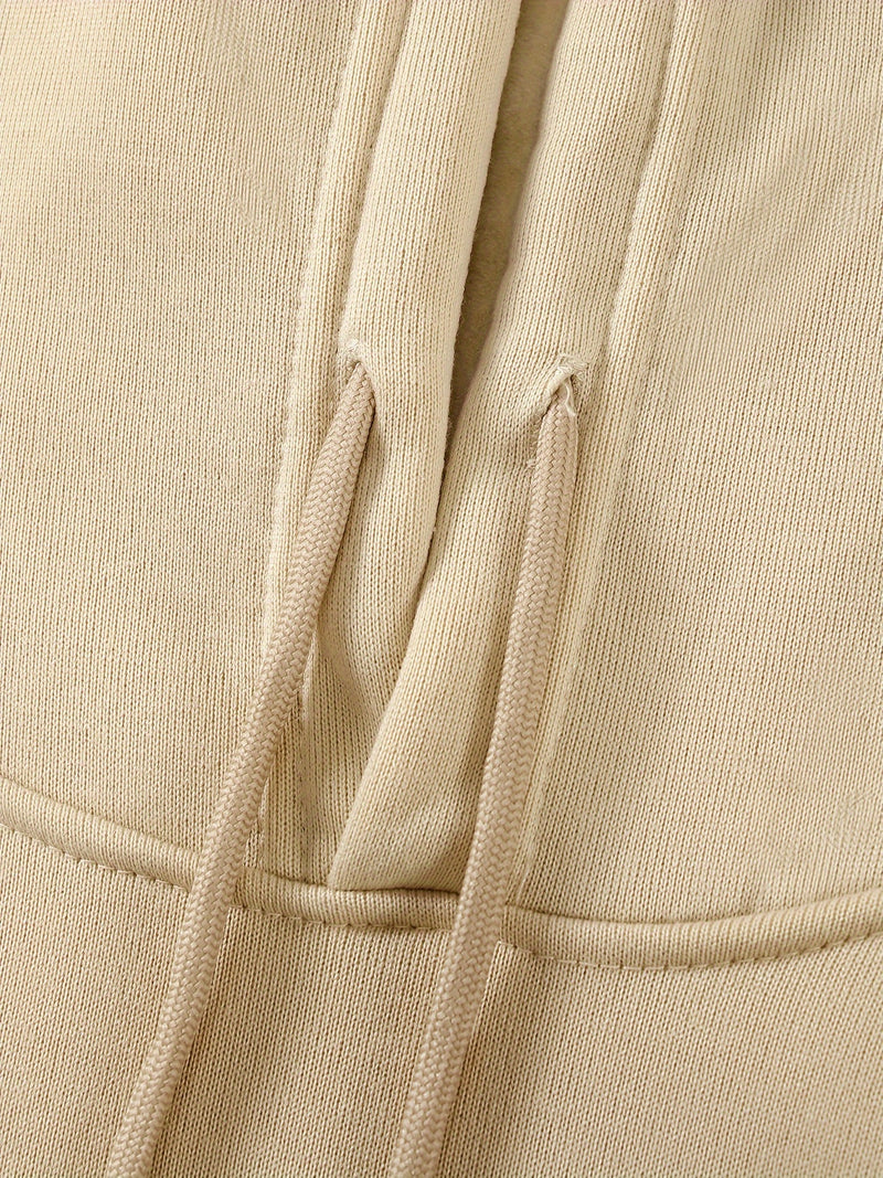 Men's Casual Polyester Hoodie.
