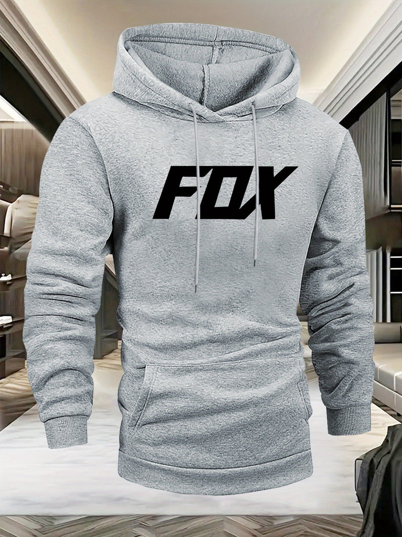 Men's Hooded Sweatshirt.