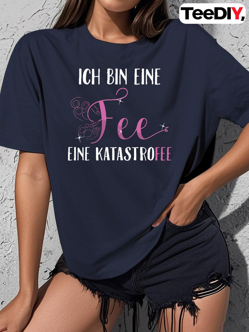Women's Casual Crew Neck T-Shirt.