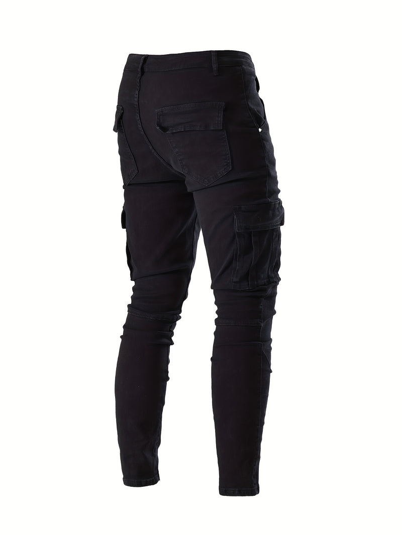 Men's Cargo Jeans.