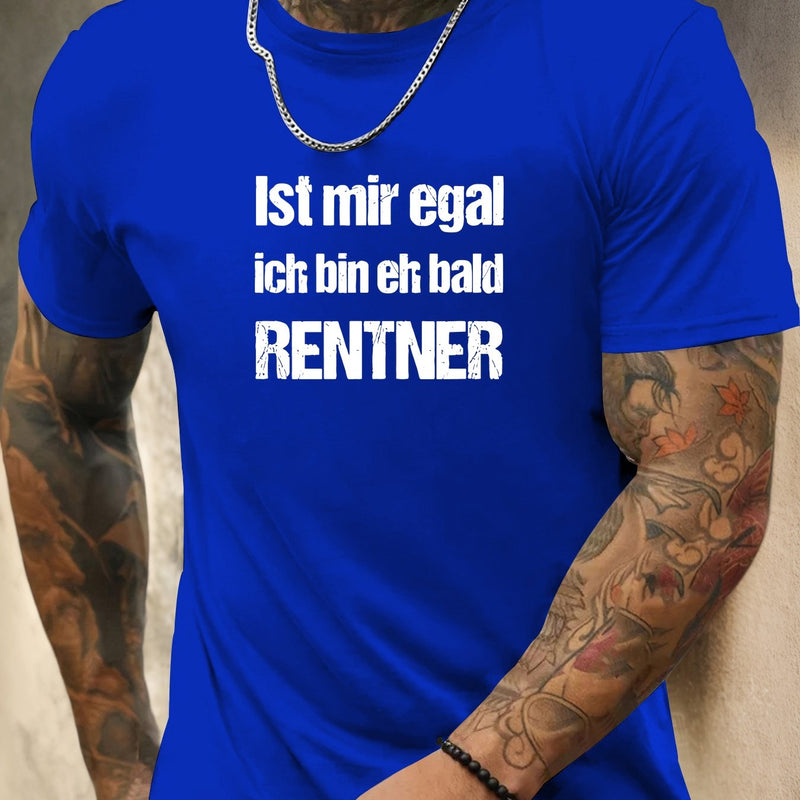 Men's German Slogan T-Shirt.