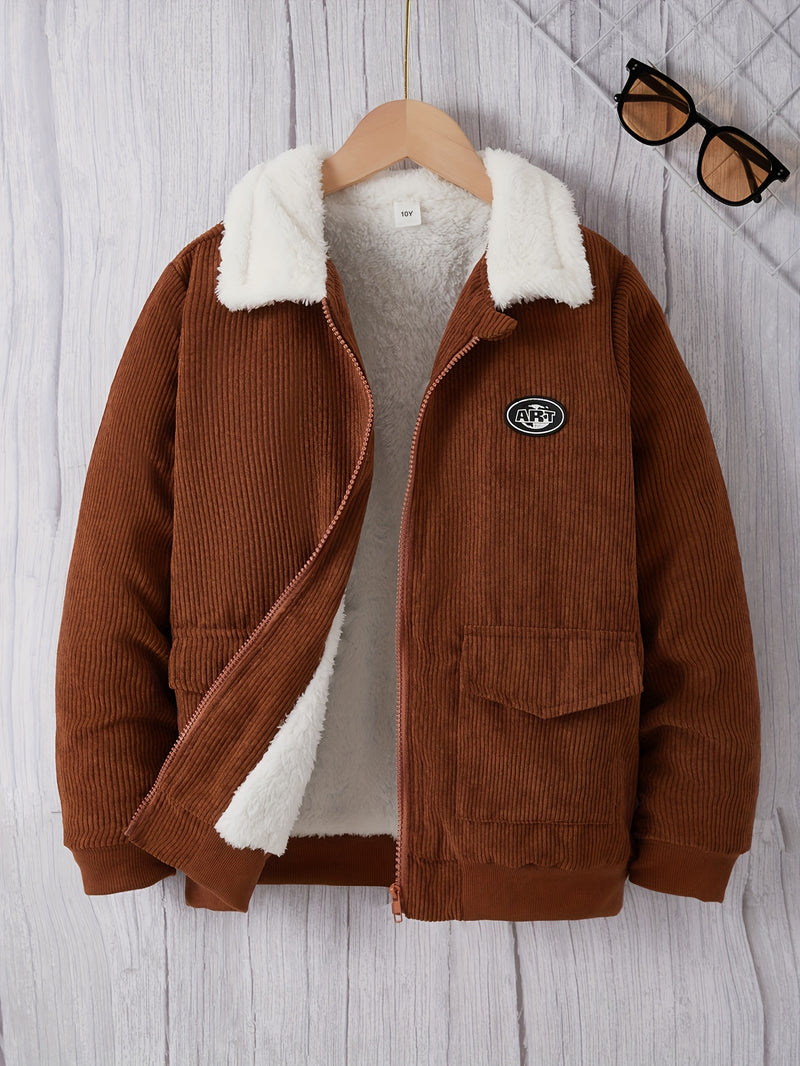A Thick, Warm Jacket for Boys.