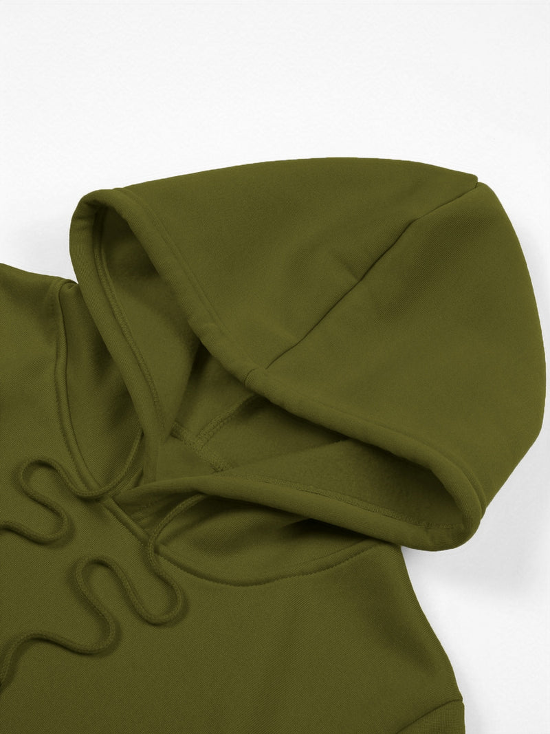 Fashion Trendy Men's Hooded Casual Sweatshirt.