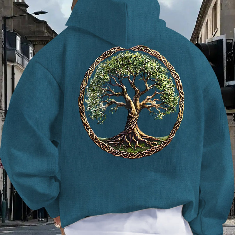 Men's Hooded Sweatshirt.