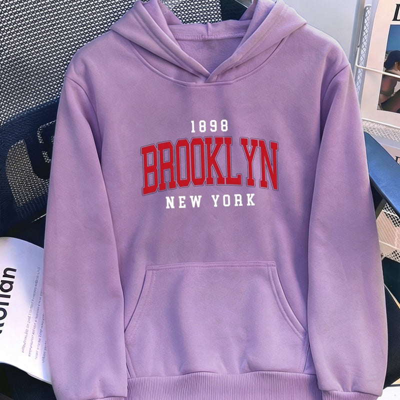 Women's Hooded Sweatshirt with Pocket.