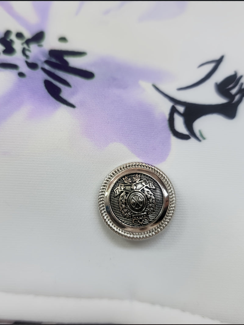 Women's Elegant Floral Print Blazer & Skirt Set.