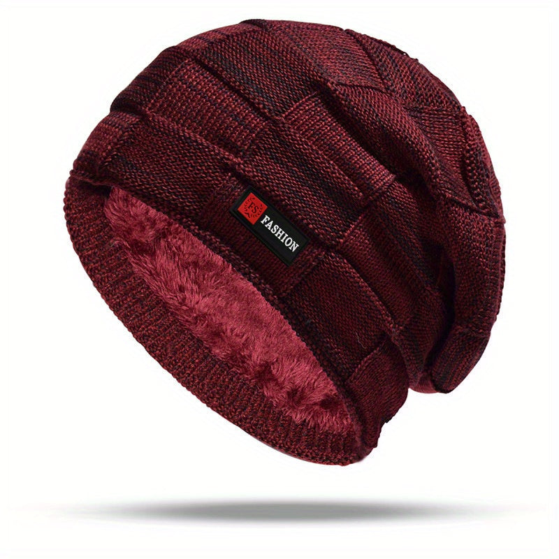 New Fashionable Men's Knitted Hat.