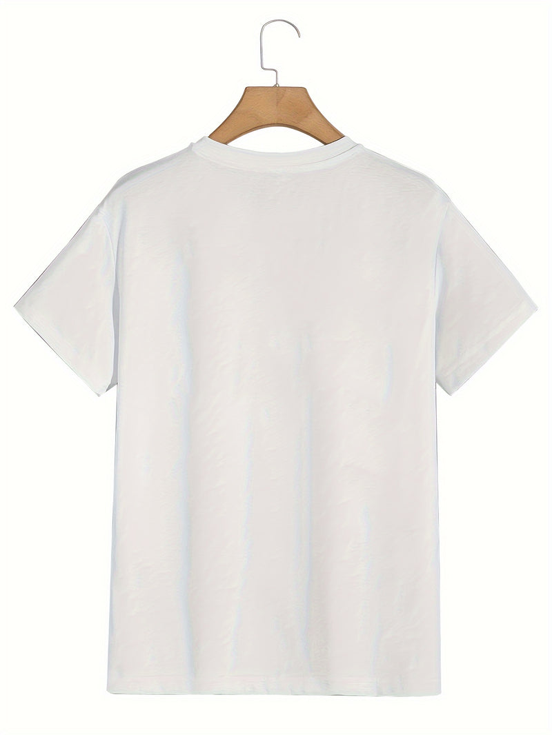 Men's Plus Size Short Sleeve T-Shirt.