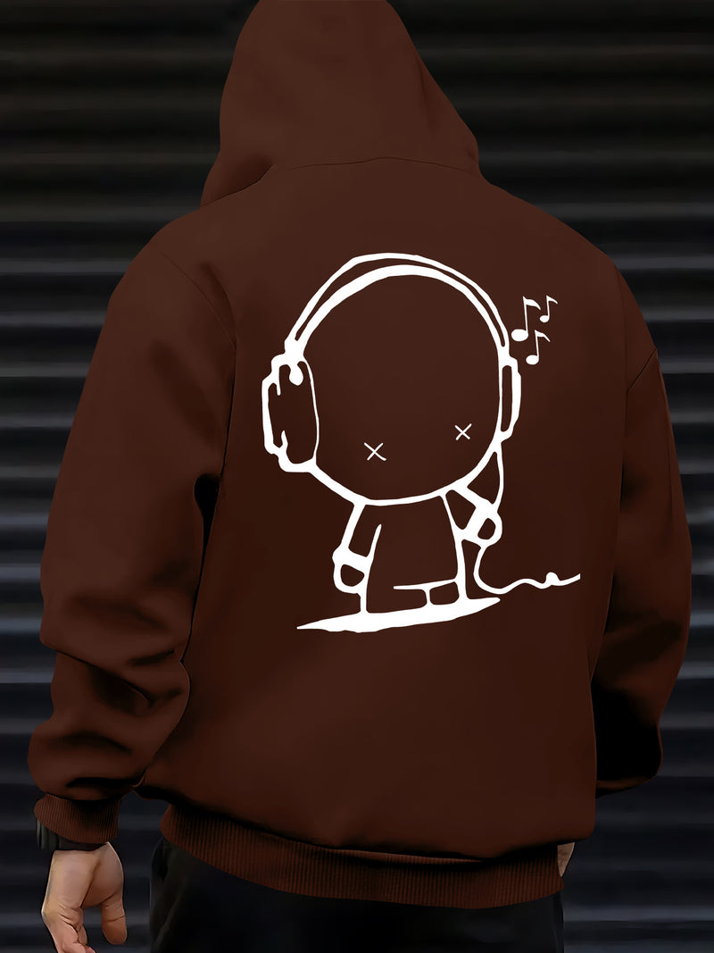 Men's Hooded Sweatshirt.
