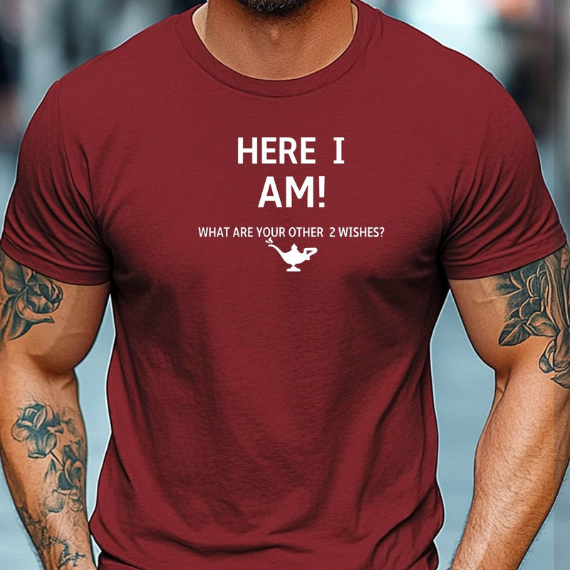 Men's Funny Short-Sleeve T-Shirt.