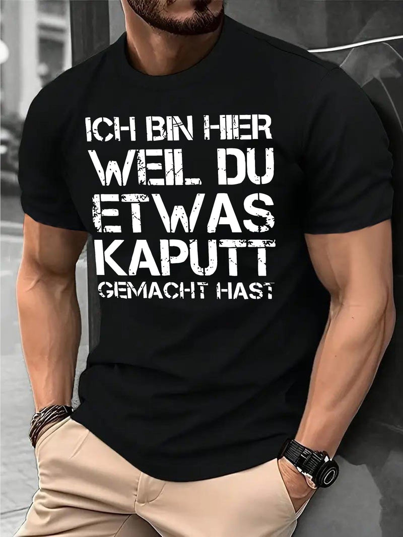 Men's T-Shirt Summer Sports.