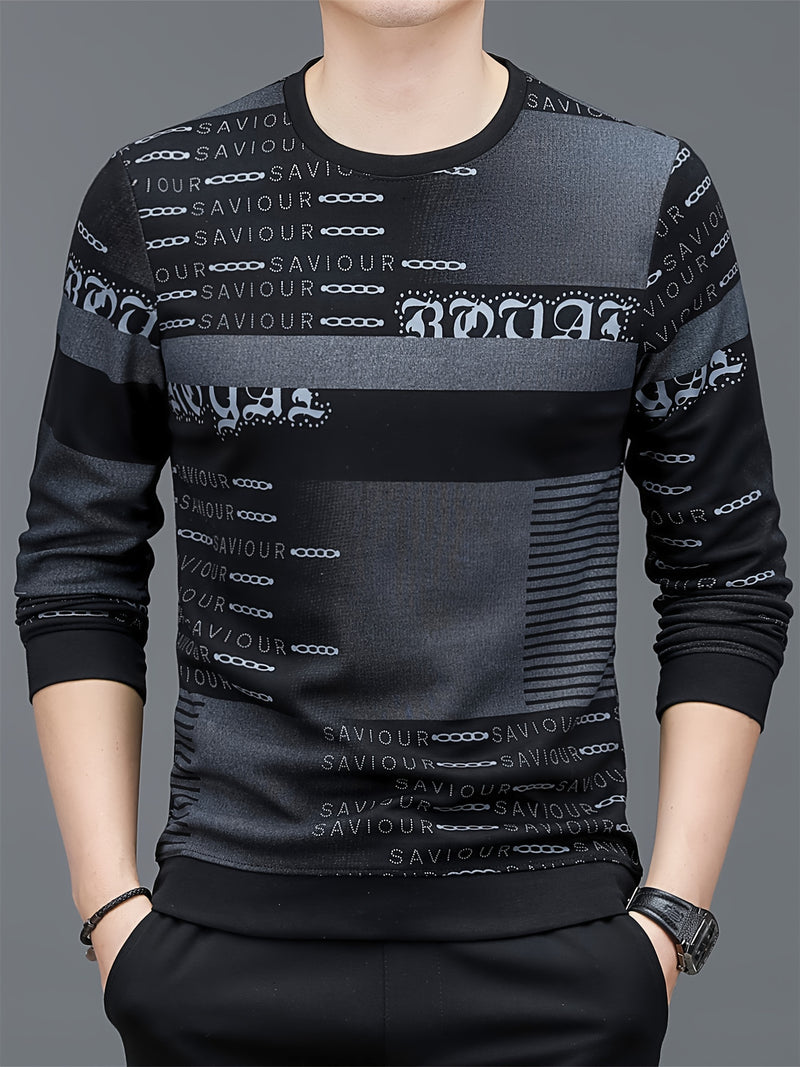 Men's Long-Sleeve Versatile Fashion.