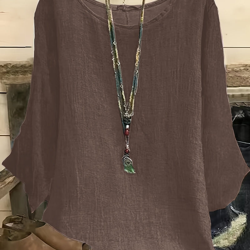 Oversized Casual Women'S T-Shirt.
