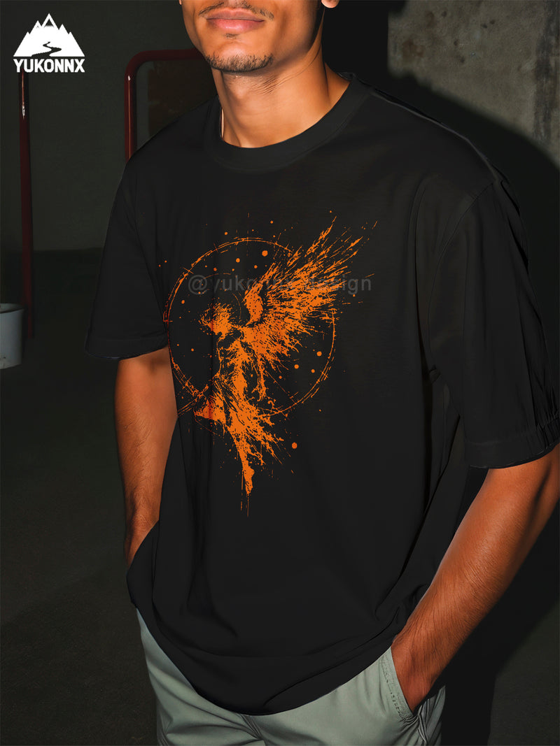 Men's Casual Crew Neck Short T-Shirt.