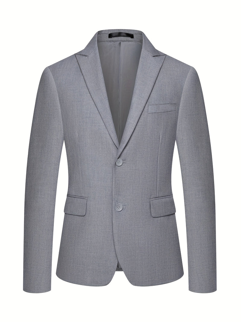 Men's Three-Piece Suit for Formal Occasions.