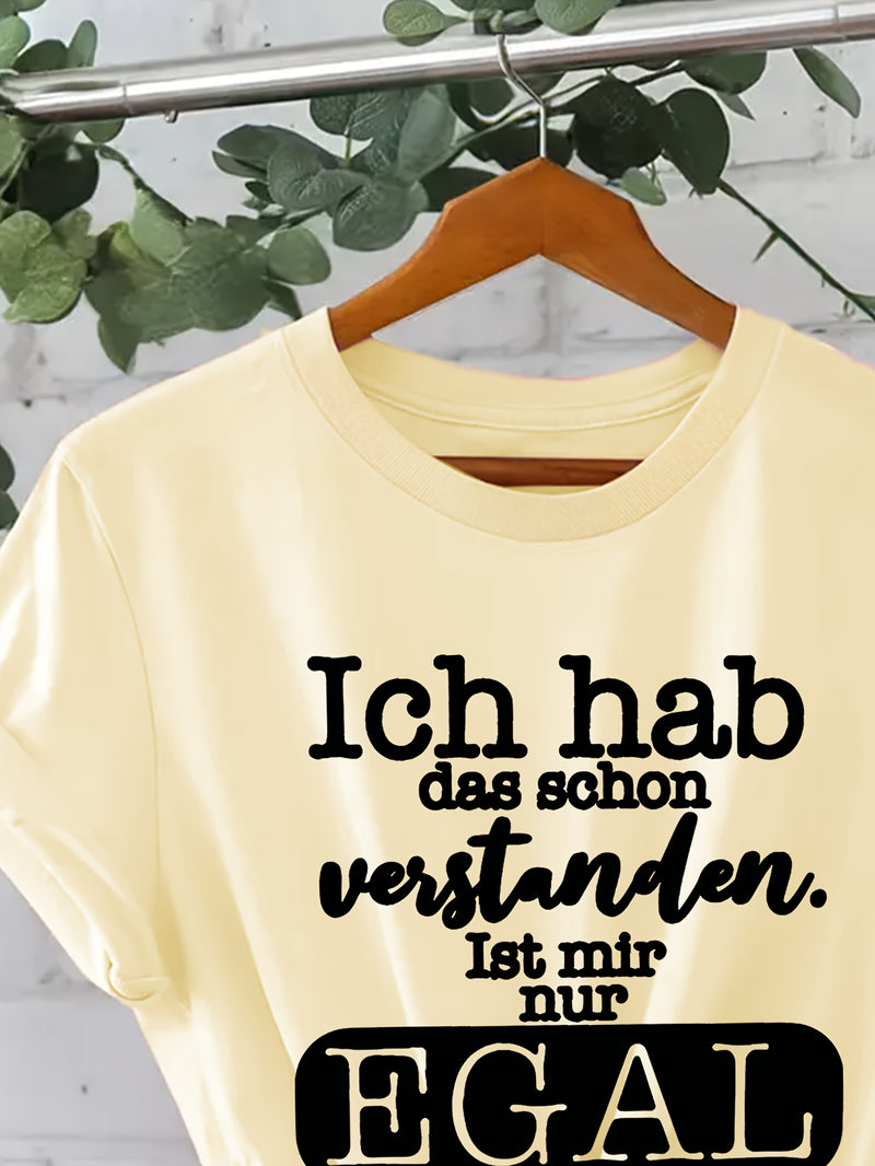 Women's Graphic Print T-Shirt.