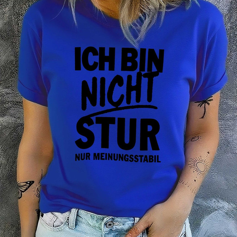 Women's T-Shirt with Short Sleeves.