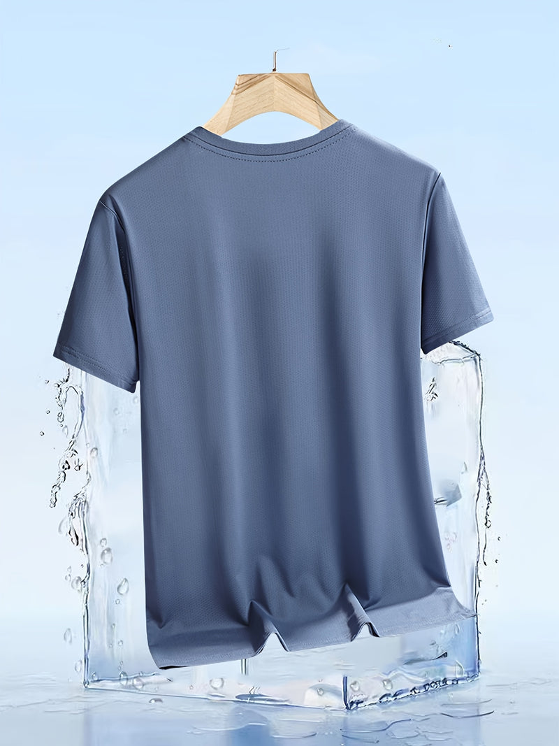 4pcs Men's quick-dry sports T-shirt.