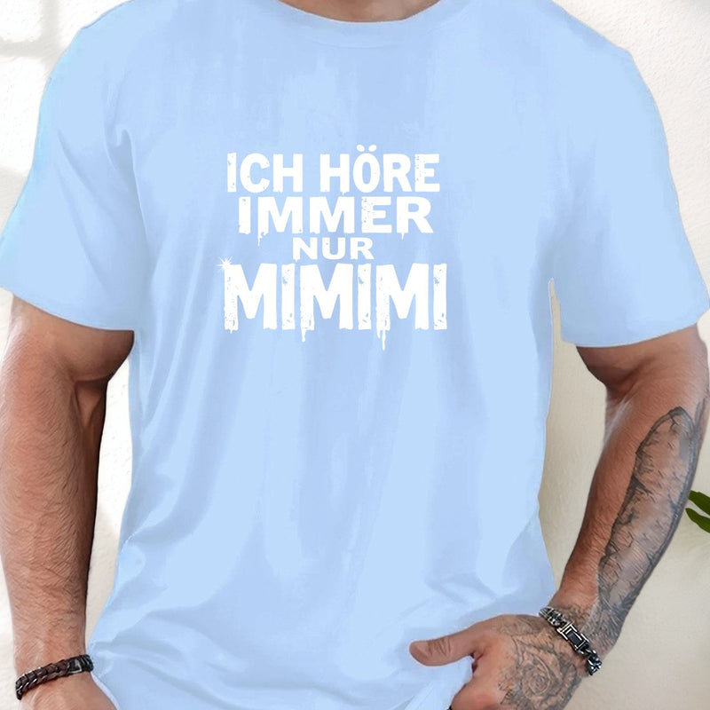 Men's Casual Summer T-Shirt.